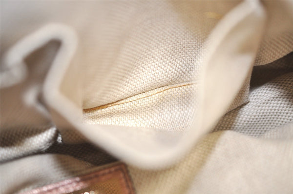 Authentic GUCCI SOHO Tassel Chain Shoulder Hand Bag GG Leather 308983 Pink 0768J