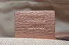 Authentic GUCCI SOHO Tassel Chain Shoulder Hand Bag GG Leather 308983 Pink 0768J