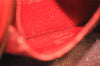 Authentic Louis Vuitton Epi Dauphine Cosmetic Pouch Red M48447 LV Junk 0771K