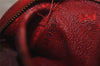 Authentic Louis Vuitton Epi Dauphine Cosmetic Pouch Red M48447 LV Junk 0771K