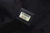 Authentic CHANEL New Travel Line Shoulder Tote Bag Nylon Leather Black 0772J