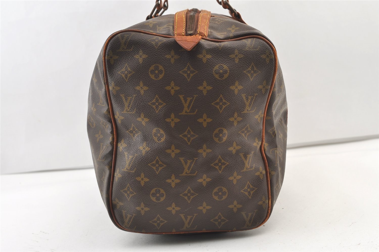 Authentic Louis Vuitton Monogram Sac Souple 45 Boston Bag Old Model Junk 0772K