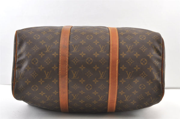 Authentic Louis Vuitton Monogram Sac Souple 45 Boston Bag Old Model Junk 0772K
