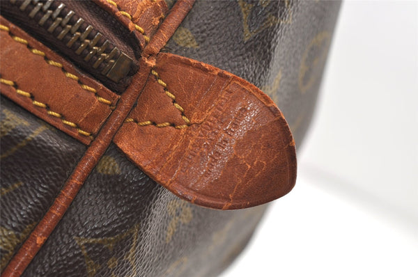 Authentic Louis Vuitton Monogram Sac Souple 45 Boston Bag Old Model Junk 0772K