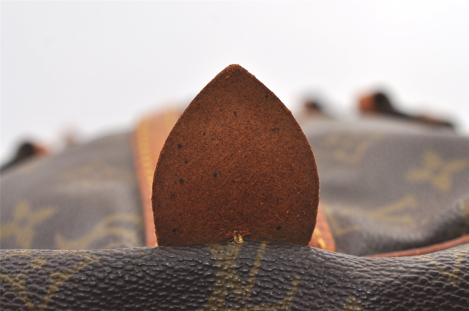 Authentic Louis Vuitton Monogram Sac Souple 45 Boston Bag Old Model Junk 0772K