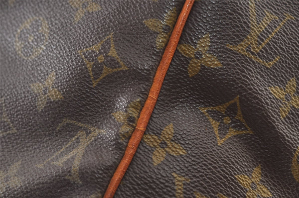 Authentic Louis Vuitton Monogram Sac Souple 45 Boston Bag Old Model Junk 0772K