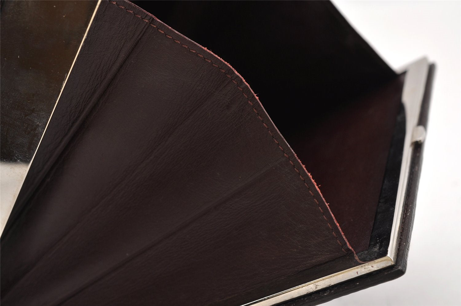 Authentic Louis Vuitton Damier Vernis Ange Hand Bag Purse M92105 Bordeaux 0773I