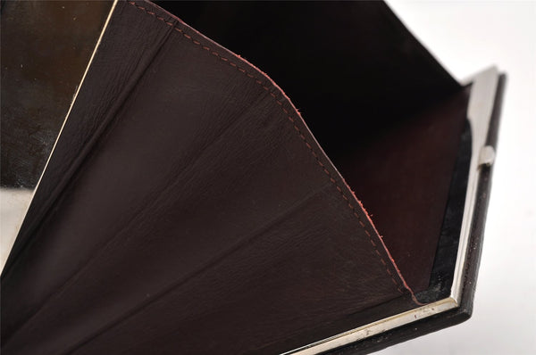 Authentic Louis Vuitton Damier Vernis Ange Hand Bag Purse M92105 Bordeaux 0773I