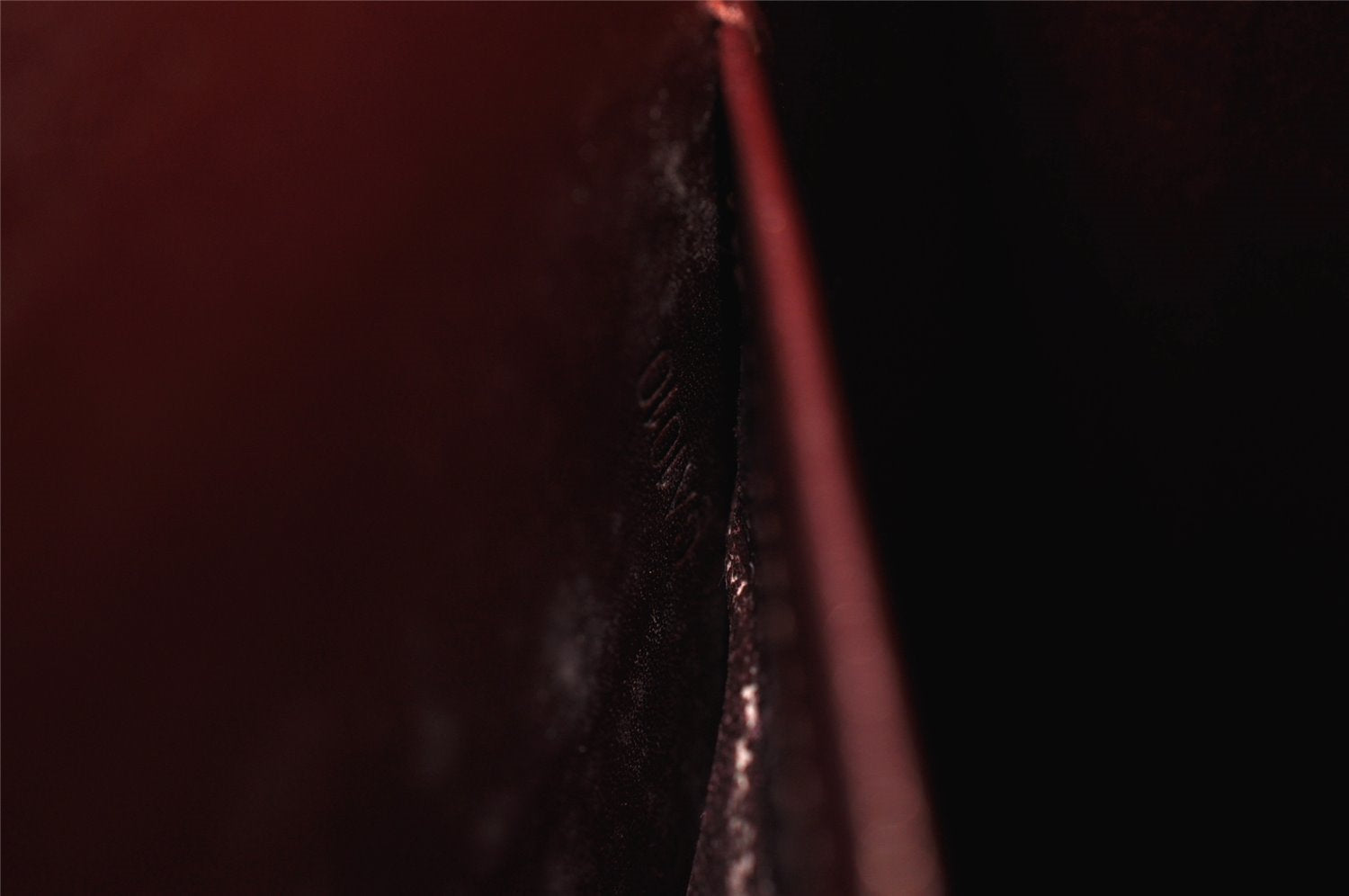 Authentic Louis Vuitton Damier Vernis Ange Hand Bag Purse M92105 Bordeaux 0773I