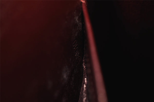 Authentic Louis Vuitton Damier Vernis Ange Hand Bag Purse M92105 Bordeaux 0773I