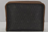 Authentic Christian Dior Honeycomb Clutch Hand Bag Purse PVC Black CD 0773J