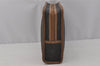 Authentic Christian Dior Honeycomb Clutch Hand Bag Purse PVC Black CD 0773J