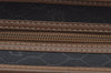 Authentic Christian Dior Honeycomb Clutch Hand Bag Purse PVC Black CD 0773J