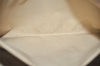 Authentic Christian Dior Honeycomb Clutch Hand Bag Purse PVC Black CD 0773J