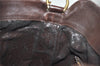 Authentic GUCCI Bamboo 2Way Shoulder Hand Bag Purse Leather Brown Junk 0773K