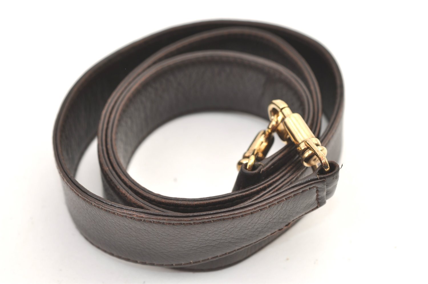 Authentic GUCCI Bamboo 2Way Shoulder Hand Bag Purse Leather Brown Junk 0773K