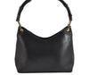 Authentic GUCCI Bamboo Shoulder Hand Bag Leather 0013008 Black Junk 0774K