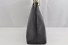 Authentic GUCCI Bamboo Shoulder Hand Bag Leather 0013008 Black Junk 0774K