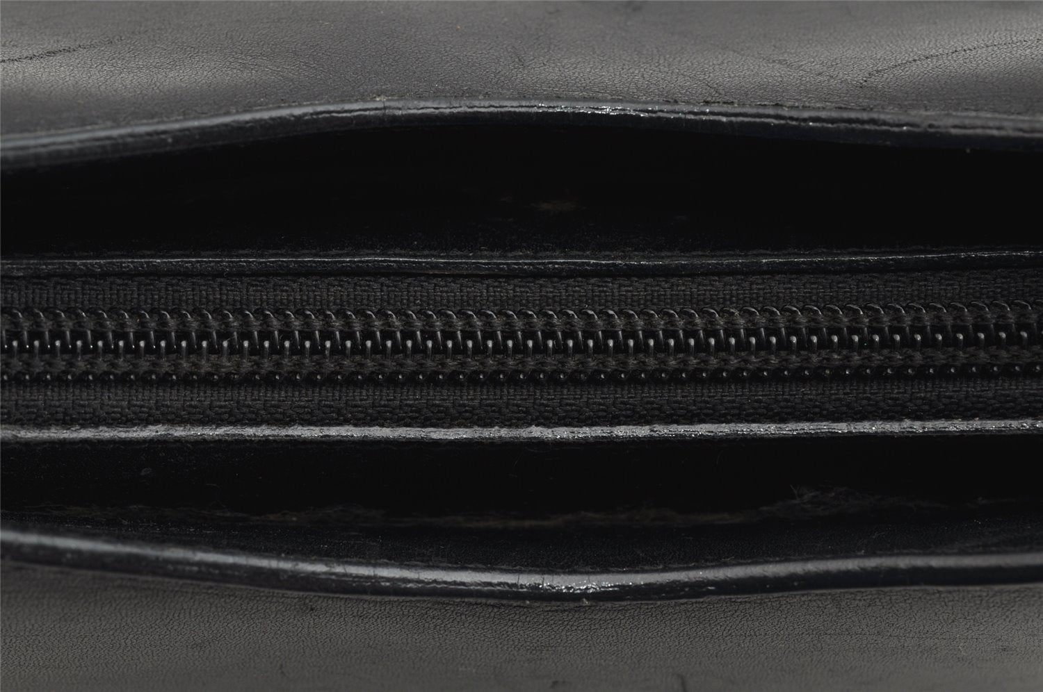 Authentic GUCCI Bamboo Shoulder Hand Bag Leather 0013008 Black Junk 0774K