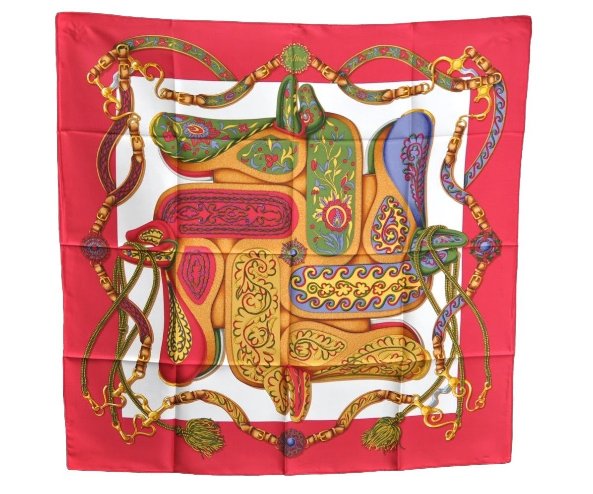 Authentic HERMES Carre 90 Scarf 