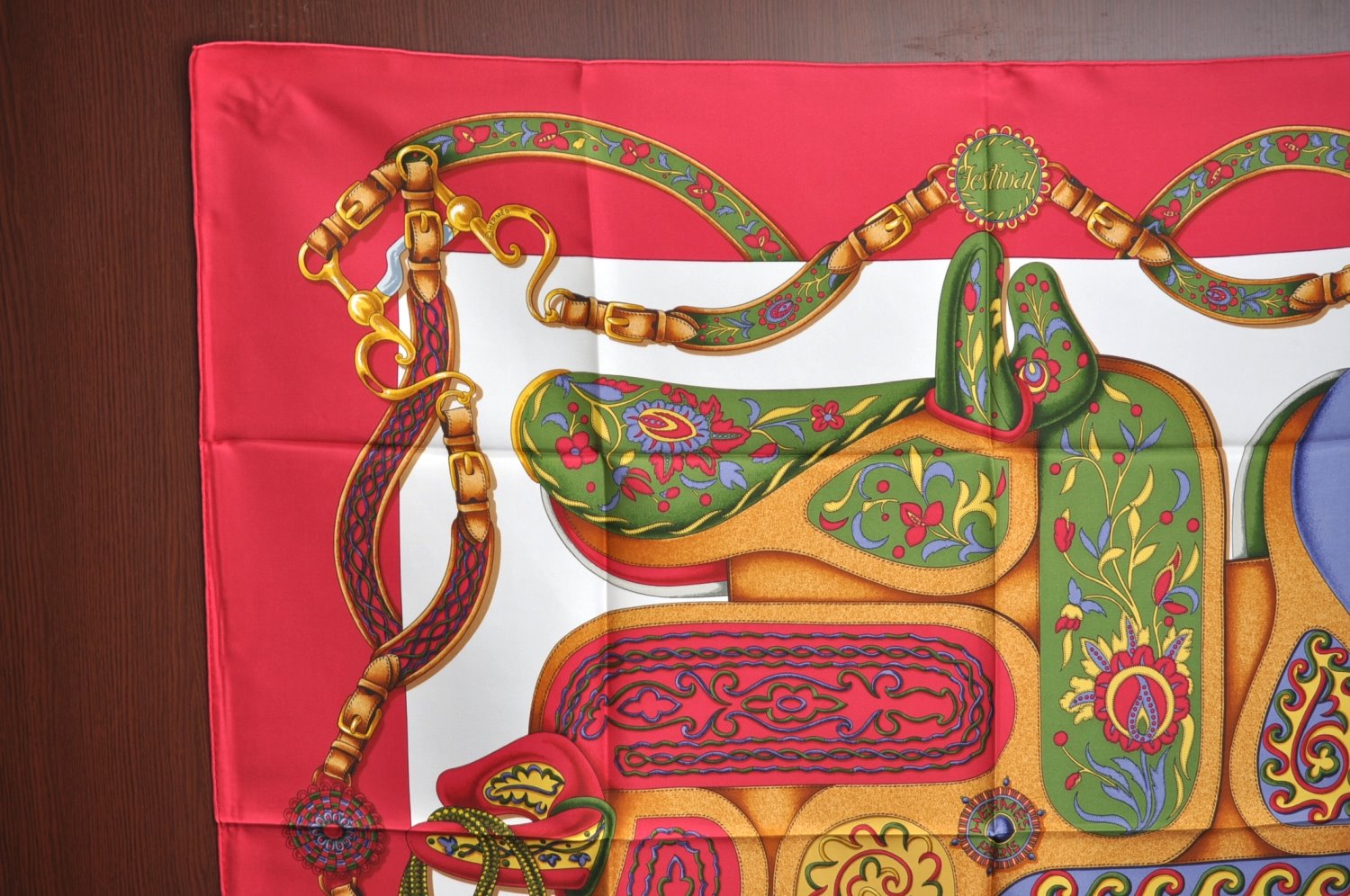 Authentic HERMES Carre 90 Scarf 