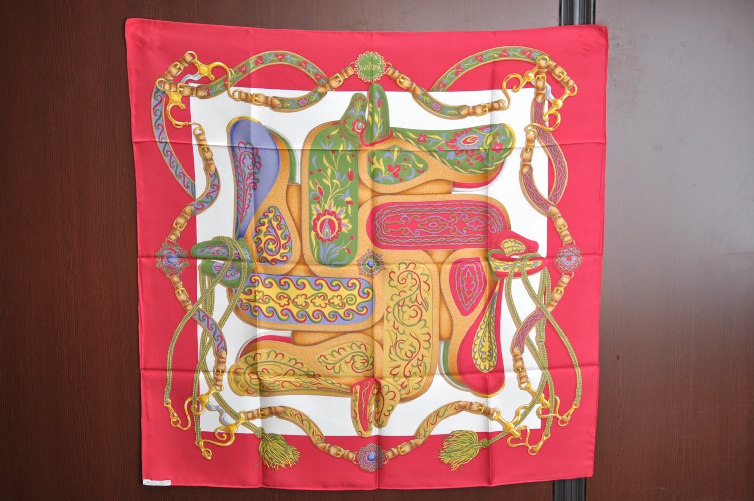 Authentic HERMES Carre 90 Scarf 