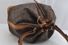 Authentic Louis Vuitton Monogram Noe Shoulder Drawstring Bag M42224 LV 0776K