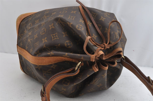 Authentic Louis Vuitton Monogram Noe Shoulder Drawstring Bag M42224 LV 0776K