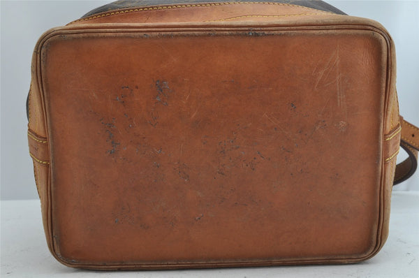 Authentic Louis Vuitton Monogram Noe Shoulder Drawstring Bag M42224 LV 0776K