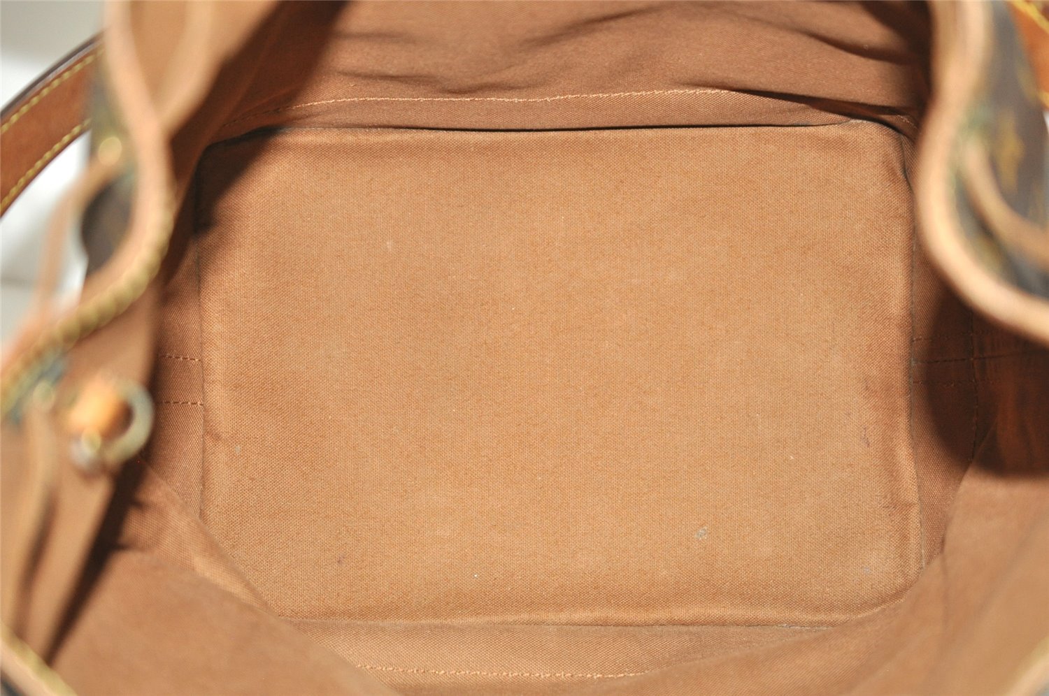 Authentic Louis Vuitton Monogram Noe Shoulder Drawstring Bag M42224 LV 0776K