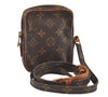 Auth Louis Vuitton Monogram Mini Poche Danube Shoulder Cross Bag M45268 LV 0777K
