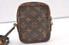 Auth Louis Vuitton Monogram Mini Poche Danube Shoulder Cross Bag M45268 LV 0777K