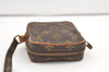 Auth Louis Vuitton Monogram Mini Poche Danube Shoulder Cross Bag M45268 LV 0777K