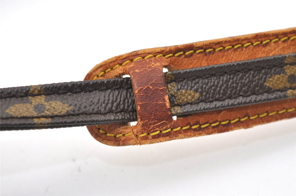 Auth Louis Vuitton Monogram Mini Poche Danube Shoulder Cross Bag M45268 LV 0777K