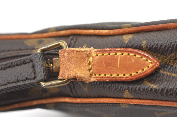 Auth Louis Vuitton Monogram Mini Poche Danube Shoulder Cross Bag M45268 LV 0777K