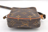 Auth Louis Vuitton Monogram Mini Poche Danube Shoulder Cross Bag M45268 LV 0777K