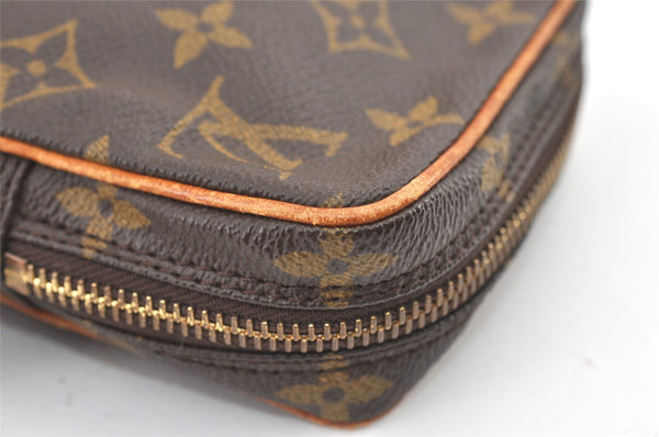 Auth Louis Vuitton Monogram Mini Poche Danube Shoulder Cross Bag M45268 LV 0777K