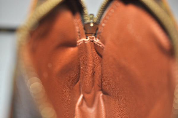 Auth Louis Vuitton Monogram Mini Poche Danube Shoulder Cross Bag M45268 LV 0777K