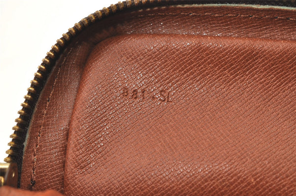 Auth Louis Vuitton Monogram Mini Poche Danube Shoulder Cross Bag M45268 LV 0777K