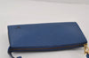 Authentic Louis Vuitton Epi Pochette Accessoires Pouch Blue M52945 LV 0778J