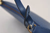 Authentic Louis Vuitton Epi Pochette Accessoires Pouch Blue M52945 LV 0778J