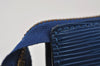 Authentic Louis Vuitton Epi Pochette Accessoires Pouch Blue M52945 LV 0778J
