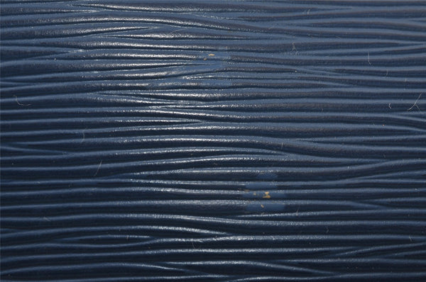 Authentic Louis Vuitton Epi Pochette Accessoires Pouch Blue M52945 LV 0778J