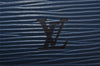 Authentic Louis Vuitton Epi Pochette Accessoires Pouch Blue M52945 LV 0778J