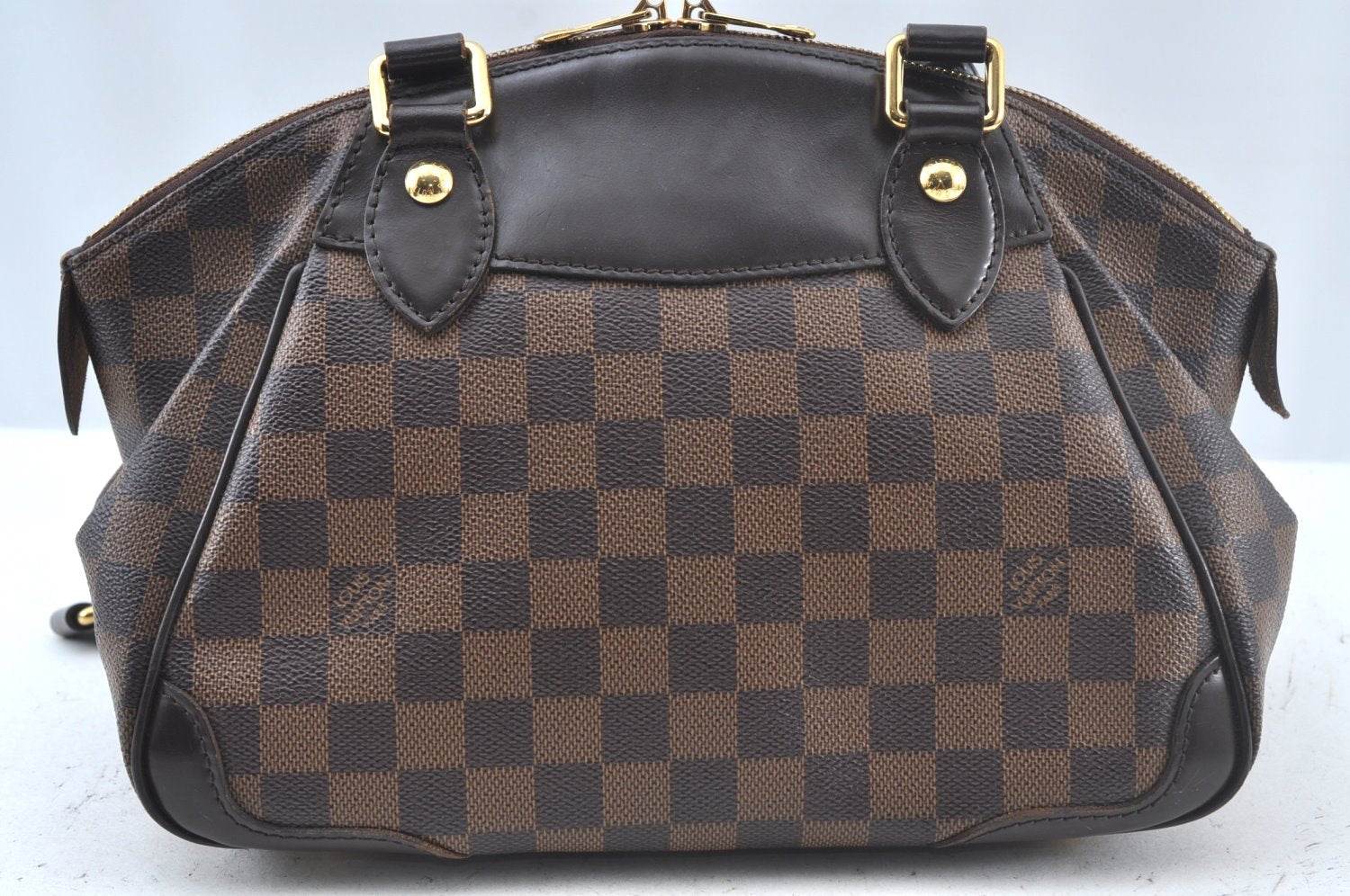 Authentic Louis Vuitton Damier Verona PM Shoulder Boston Bag N41117 Junk 0779J
