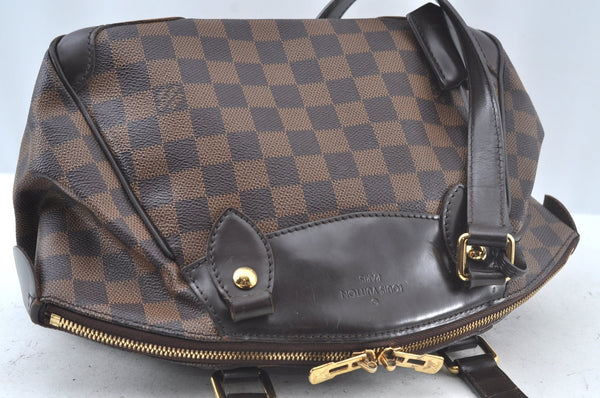 Authentic Louis Vuitton Damier Verona PM Shoulder Boston Bag N41117 Junk 0779J