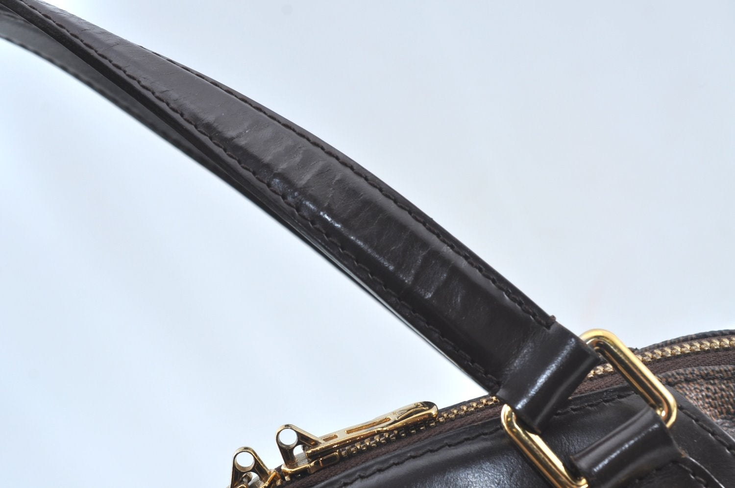 Authentic Louis Vuitton Damier Verona PM Shoulder Boston Bag N41117 Junk 0779J