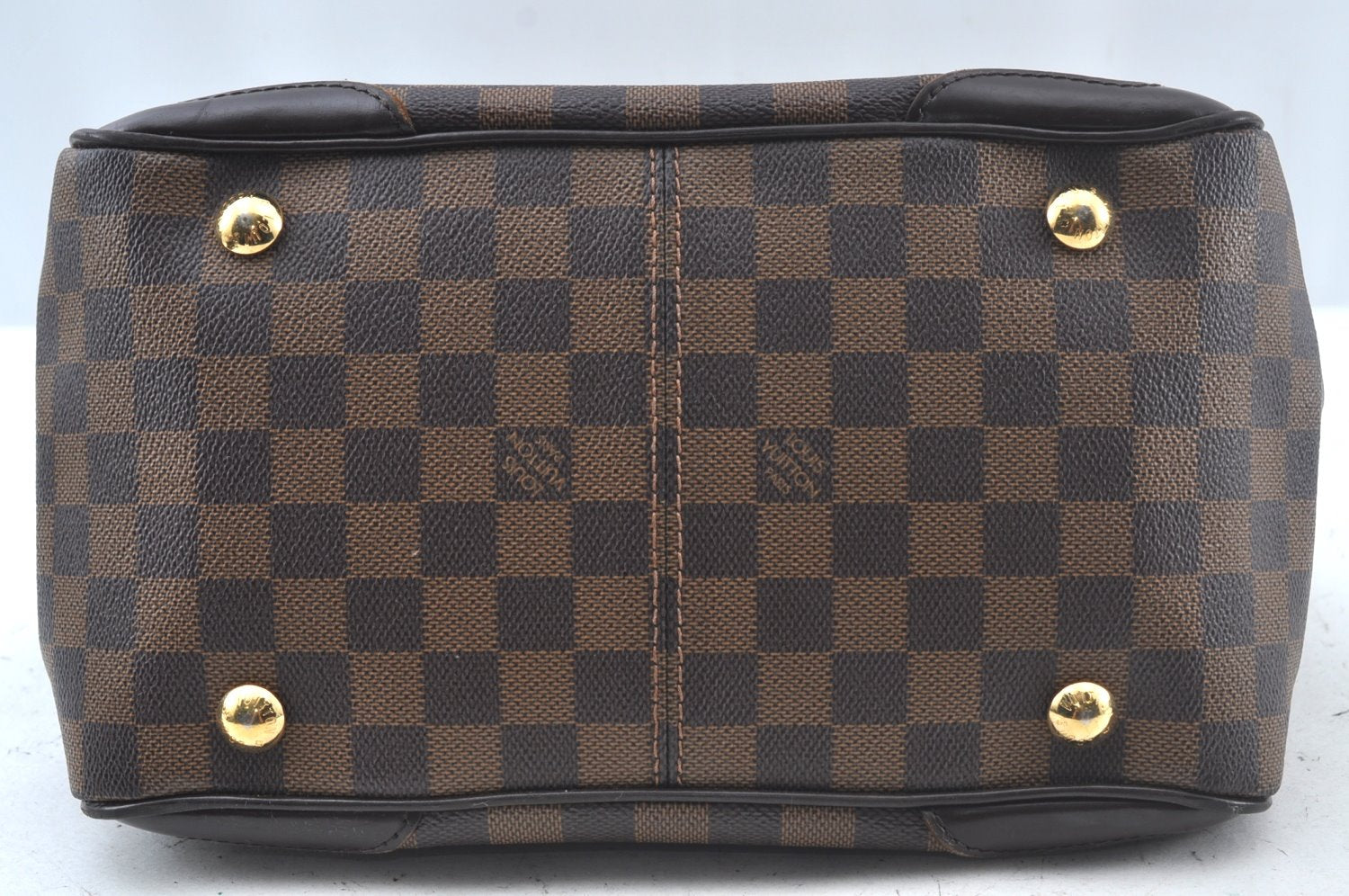Authentic Louis Vuitton Damier Verona PM Shoulder Boston Bag N41117 Junk 0779J