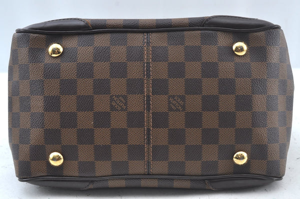 Authentic Louis Vuitton Damier Verona PM Shoulder Boston Bag N41117 Junk 0779J