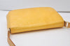 Auth Louis Vuitton Vernis Thompson Street Shoulder Bag Yellow M91071 LV 0780J